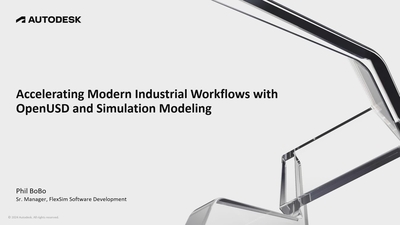 Accelerating Modern Industrial Workflows With OpenUSD and Simulation Modeling