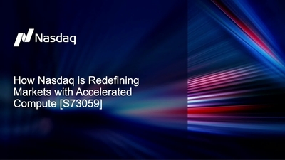 How Nasdaq is Redefining Markets with Accelerated Compute