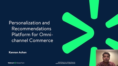 Personalization and Recommendations Platform for Omni-channel Commerce