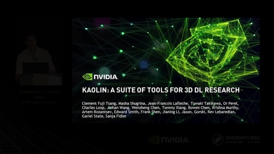 Meet the Researchers: How to Use NVIDIA Kaolin in Your 3D Deep Learning Workflows