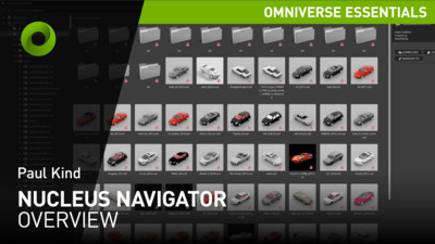 NVIDIA Omniverse Nucleus Navigator Overview