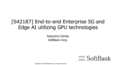 End-to-end Enterprise 5G and Edge AI utilizing GPU technologies