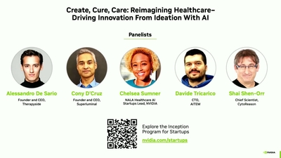 Create, Cure, Care: Reimagining Healthcare — Driving Innovation From Ideation with AI 