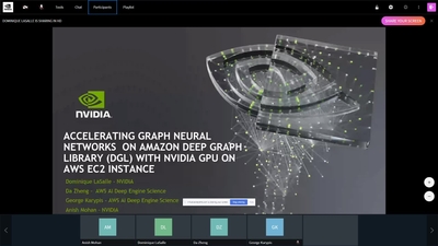 Accelerating Graph Neural Networks on Amazon Deep Graph Library (DGL) with NVIDIA GPU on AWS EC2 instance