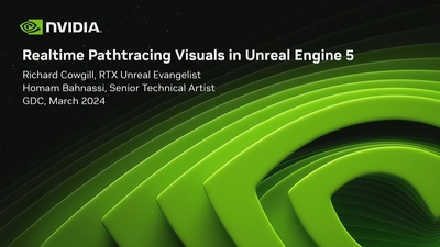 Real-Time Content Creation with Path Tracing Visuals in UE5