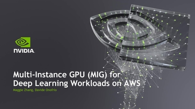 Multi-Instance GPU (MIG) for Deep Learning Workloads on AWS