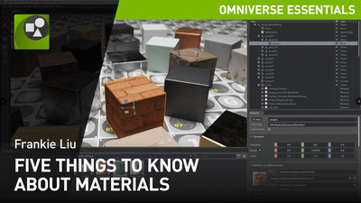Omniverse Five Things to Know About Materials