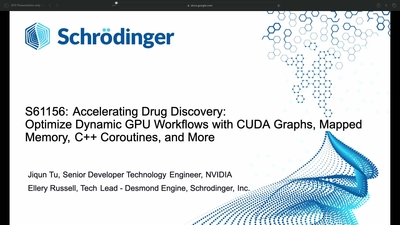Accelerating Drug Discovery: Optimizing Dynamic GPU Workflows with CUDA Graphs, Mapped Memory, C++ Coroutines, and More