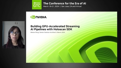Building GPU-Accelerated Streaming AI Pipelines With Holoscan SDK