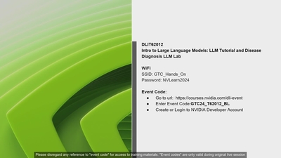 Intro to Large Language Models: LLM Tutorial and Disease Diagnosis LLM Lab
