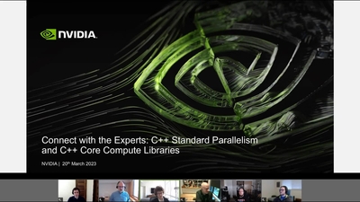 Connect with the Experts: C++ Standard Parallelism and C++ Core Compute Libraries