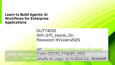Learn to Build Agentic AI Workflows for Enterprise Applications