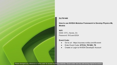 How to use NVIDIA PhysicsNeMo Framework to Develop Physics ML Models