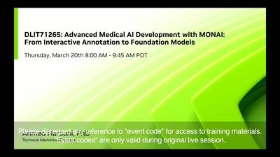 Advanced Medical AI Development with MONAI: From Interactive Annotation to Foundation Models