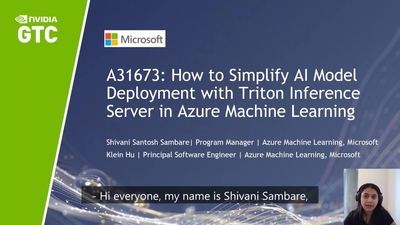 Triton Inference Server in Azure Machine Learning  (Presented by Microsoft Azure)