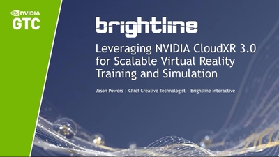 Leveraging NVIDIA CloudXR 3.0 for Scalable Virtual Reality Training and Simulation