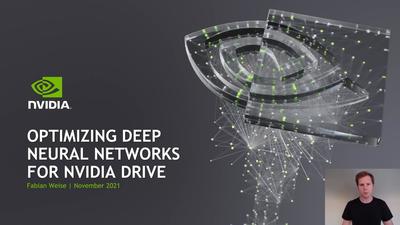 Optimizing Deep Neural Networks for NVIDIA DRIVE