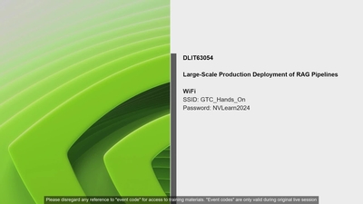 Large-Scale Production Deployment of RAG Pipelines
