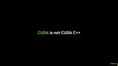 CUDA: New Features and Beyond