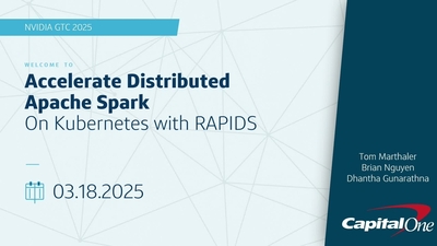 Accelerate Distributed Apache Spark Applications on Kubernetes With RAPIDS