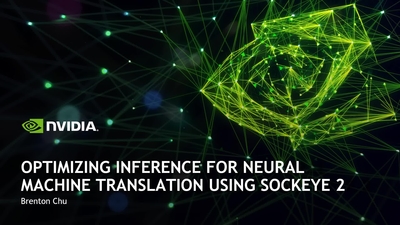 Optimizing Inference for Neural Machine Translation using Sockeye 2