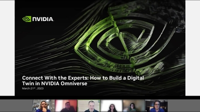 Connect with the Experts: How to Build a Digital Twin in Omniverse