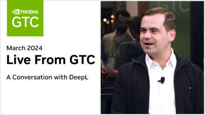 Live from GTC: A Conversation with DeepL