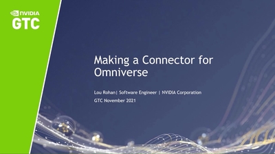 Making a Connector for Omniverse