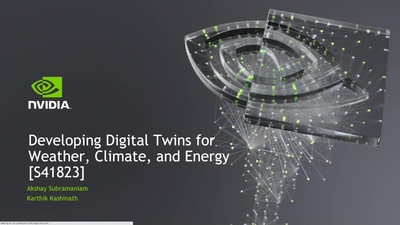 Developing Digital Twins for Weather, Climate, and Energy 