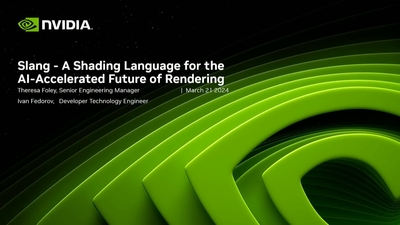 Slang: A Shading Language for the AI-Accelerated Future of Rendering
