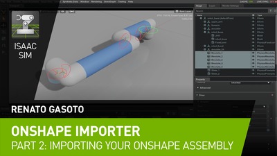 Isaac Sim - Onshape Importer Part 2: Importing your Onshape assembly