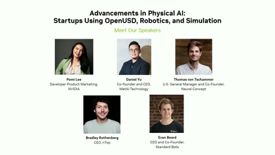 Advancements in Physical AI: Startups Using OpenUSD, Robotics, and Simulation