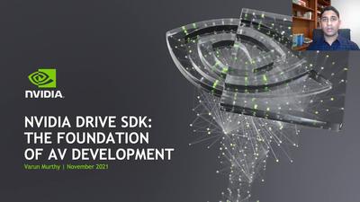 NVIDIA DRIVE SDK: The Foundation of AV Development