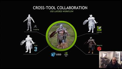 Collaborative Game Development Using Omniverse