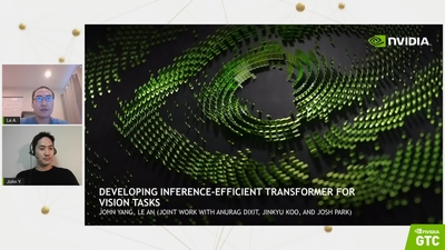 Developing Inference-Efficient Transformers for Vision Tasks