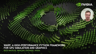 Warp: A High-performance Python Framework for GPU Simulation and Graphics