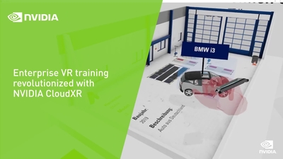 Enterprise VR training revolutionized with NVIDIA CloudXR