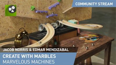 Getting Started with #CreateWithMarbles: Marvelous Machines  - Community Stream