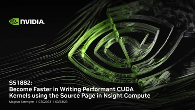Become Faster in Writing Performant CUDA Kernels using the Source Page in Nsight Compute 
