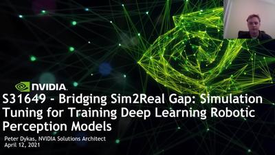 Bridging Sim2Real Gap: Simulation Tuning for Training Deep Learning Robotic Perception Models