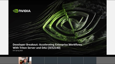 Developer Breakout: Accelerating Enterprise Workflows With Triton Server and DALI