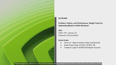 Profilers, Python, and Performance: Nsight Tools for Optimizing Modern CUDA Workloads