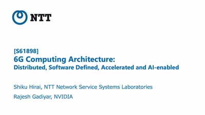 6G Computing Architecture: Distributed, Software Defined Accelerated and AI-enabled