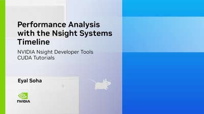 CUDA Developer Tools | Performance Analysis with NVIDIA Nsight Systems Timeline