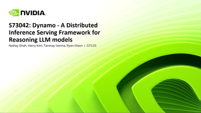 Introducing NVIDIA Dynamo: A Distributed Inference Serving Framework for Reasoning models