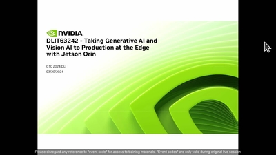 Taking Generative AI and Vision AI to Production at the Edge