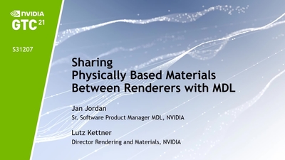 Sharing Physically Based Materials Between Renderers with MDL