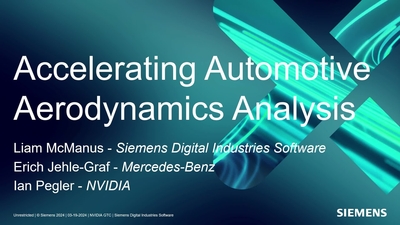 Accelerating Aerodynamics Analysis at Mercedes-Benz