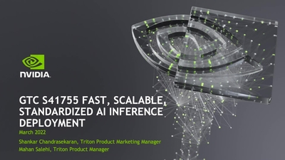 Fast, Scalable, and Standardized AI Inference Deployment for Multiple Frameworks, Diverse Models on CPUs and GPUs with Open-source NVIDIA Triton