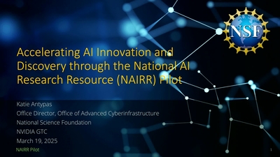 Accelerate AI Innovation and Broaden Access to Resources Through the National AI Research Resource (NAIRR) Pilot